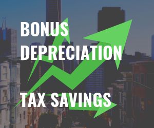 bonus depreciation equals large tax savings for commercial property owners